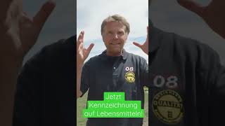 Kennzeichnung der Haltungsformen  auf allen Lebensmitteln [upl. by Einahpetse567]