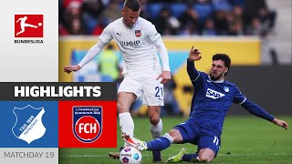 TSG Hoffenheim  1 FC Heidenheim 11  Highlights  Matchday 19 – Bundesliga 202324 [upl. by Nonregla]