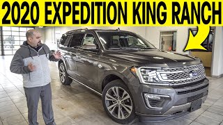 2020 Ford Expedition King Ranch  FIRST LOOK HD Towing Package [upl. by Yoho]