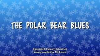 🎶 Polar Bear Blues  kids  children  animation karaoke songs lyrics 🎶 [upl. by Nitsirk605]