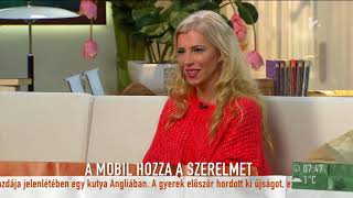 Hevesi Kriszta Az ágyban inkább egymást fogdossuk ne a telefonjainkat tv2humokka [upl. by Dragoon79]