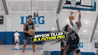 Best Player On The Under Armour Circuit Bryson Tiller Future 60 Highlights [upl. by Hymie]