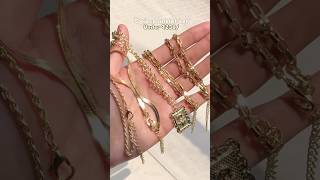 Amazing set of anklet under budgetmeeshoreviewsjewellerycollectionanklets unboxingvideoreviews [upl. by Navac]