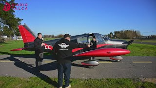 El Sueño de volar En el Club Aéreo Loncomilla de San Javier está la Escuela de vuelo Echo Charlie [upl. by Hnilym]