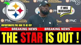 🔥🚨STEELERS ANNOUNCE THE CUTTING OF 2 PLAYERS FROM THE TEAM UNEXPECTEDLY LOOK AT THIS STEELER NEWS [upl. by Nowtna329]