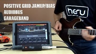 Positive Grid JamUpBias Audiobus and Garageband goes metal [upl. by Adekam]