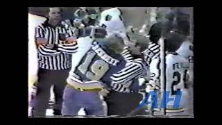 NHL Nov 19 1978 Al SecordBOS v Curt BennettSTL Boston Bruins St Louis Blues [upl. by Nylarac]