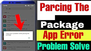 there was a problem while parsing the package  parsing the package error problem  parsing package [upl. by Yspyg103]