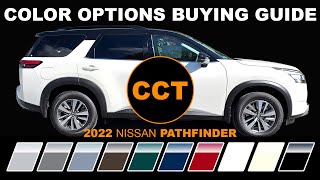 2022 Nissan Pathfinder  Exterior Color Options Buying Guide [upl. by Dymoke545]