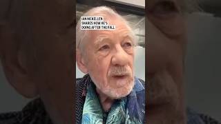 Ian McKellen shares how he’s doing after the fall [upl. by Neelehtak]