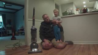 Dyson DC40 review on carpet and hard floors [upl. by Pirzada]