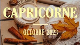 CAPRICORNE♑ Octobre 2023 〰 Lancezvous [upl. by Yelad]