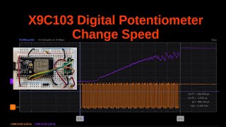 Speed of a Renesas X9C103 Digital Potentiometer [upl. by Iraam]