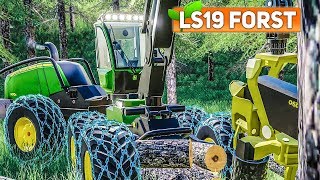 LS19 FORST 15 HackschnitzelProduktion im Akkord  LANDWIRTSCHAFTS SIMULATOR 2019 [upl. by Ohare]