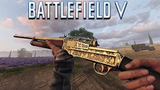 Battlefield 5 Sjögren Shotgun Conquest Gameplay No Commentary [upl. by Sheepshanks768]