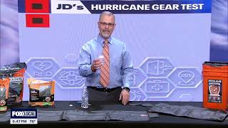 Quick Dam Flood Barriers  Hurricane Gear Test [upl. by Chassin]