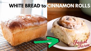 How to Make Cinnamon Rolls from White Bread [upl. by Gensler572]