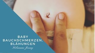 Baby Bauchschmerzen Blähungen Dreimonatskolik Hebammentipps Hebamme JennyBauchwehBauchmassage [upl. by Mairym]