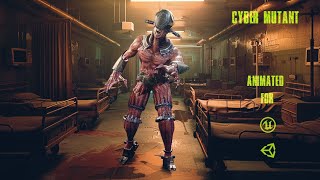 Cyber Mutant  Game Ready 3D Model [upl. by Einitsed]