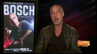 Titus Welliver talks Season 3 of Bosch [upl. by Davina]