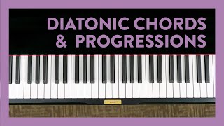 Learn Diatonic Chords amp Progressions  Major amp Minor  Piano Lessons 185  Hoffman Academy [upl. by Nylirahs531]