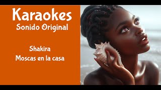 Shakira Moscas en la casa Karaoke [upl. by Razaile907]