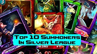 My Best Silver Deck Summoners in Splinterlands [upl. by Ohl]