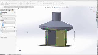 solidworks non return valve assembly valve [upl. by Ahsets862]