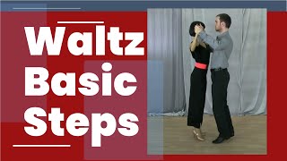 How to Waltz dance for beginners  The box step [upl. by Lallage353]