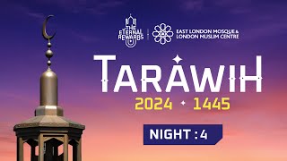 🎙LIVE  Tarawih 2024 4th Night  13 March 2024 [upl. by Naivaj521]