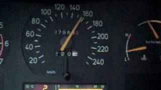 Saab 9000 turbo 1 3 bar very quick acceleration [upl. by Kraus]