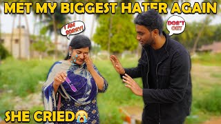 Met My Biggest Hater AGAIN😡💢 She Cried 😭😭Flirting Prank Gone Wrong 😥 Kovai360 [upl. by Atkinson]