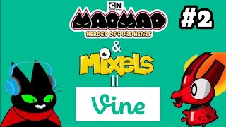 mao mao heroes of pure heart amp mixels vines crossover part 2 maomaoheroesofpureheart mixels vine [upl. by Eelarac]