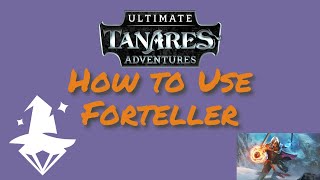 How to use Forteller narration with Tanares Ultimate [upl. by Gare]