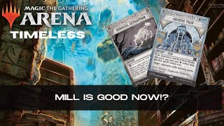 Did Archive Trap Make Mill Tier 1  Timeless  BO1  MTG Arena OTJ [upl. by Kcoj758]