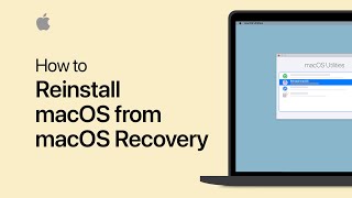 How to reinstall macOS from macOS Recovery — Apple Support [upl. by Jezreel]