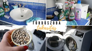 Nyári 🌱💙 TAKARÍTÓS VLOG 2021  fürdőszoba wc  mosási tippek [upl. by Wilmer]