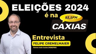 ELEIÃ‡Ã•ES 2024 ENTREVISTAS COM OS CANDIDATOS Ã€ PREFEITURA DE CAXIAS DO SUL  AO VIVO  12092024 [upl. by Dnomhcir]