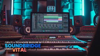 Create a Tech House Bassline in SoundBridge Using Vital [upl. by Adnilrev603]