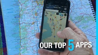 HOW TO PLAN YOUR RV TRIP WITH OUR TOP 5 APPS [upl. by Brien]