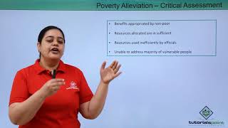 Class 11th – Poverty Alleviation Methods – Critical assessment  Indian Economics  Tutorials Point [upl. by Bruni91]