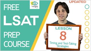 Lesson 8 LSAT Timing and TestTaking Strategies [upl. by Cordelia]