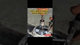 How to Make an Effective Bearing Removal Tool car carrepairtutorial carmaintenance [upl. by Adnavoj]