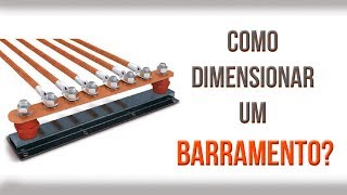 COMO DIMENSIONAR UM BARRAMENTO DE COBRE  FAM CURSOS [upl. by Kelby]