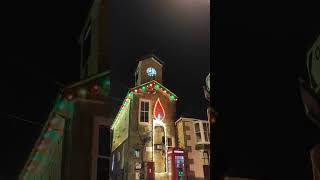 Mousehole Village Clock Tower Chimes 8pm [upl. by Kayle]