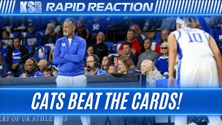 Kentucky women beats Louisville in OVERTIME  Rapid Reaction [upl. by Fotina253]