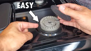 Gas Stove Top Burner Not Lighting Easy Fix [upl. by Rutger]