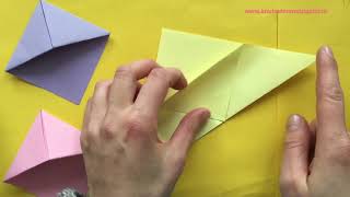 ★ MAKKELIJKE BOEKENLEGGER VOUWEN VAN PAPIER ★ Knutselen met papier  DIY Bookmark Easy [upl. by Kcirdla]