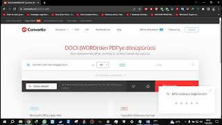 DOCX to PDF çevirme [upl. by Sauer]