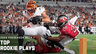 Top Rookie Plays  2024 Preseason Week 1 [upl. by Trude]